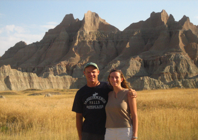 A quick stop to see the Badlands in South Dakota on our recent road trip to Michigan.